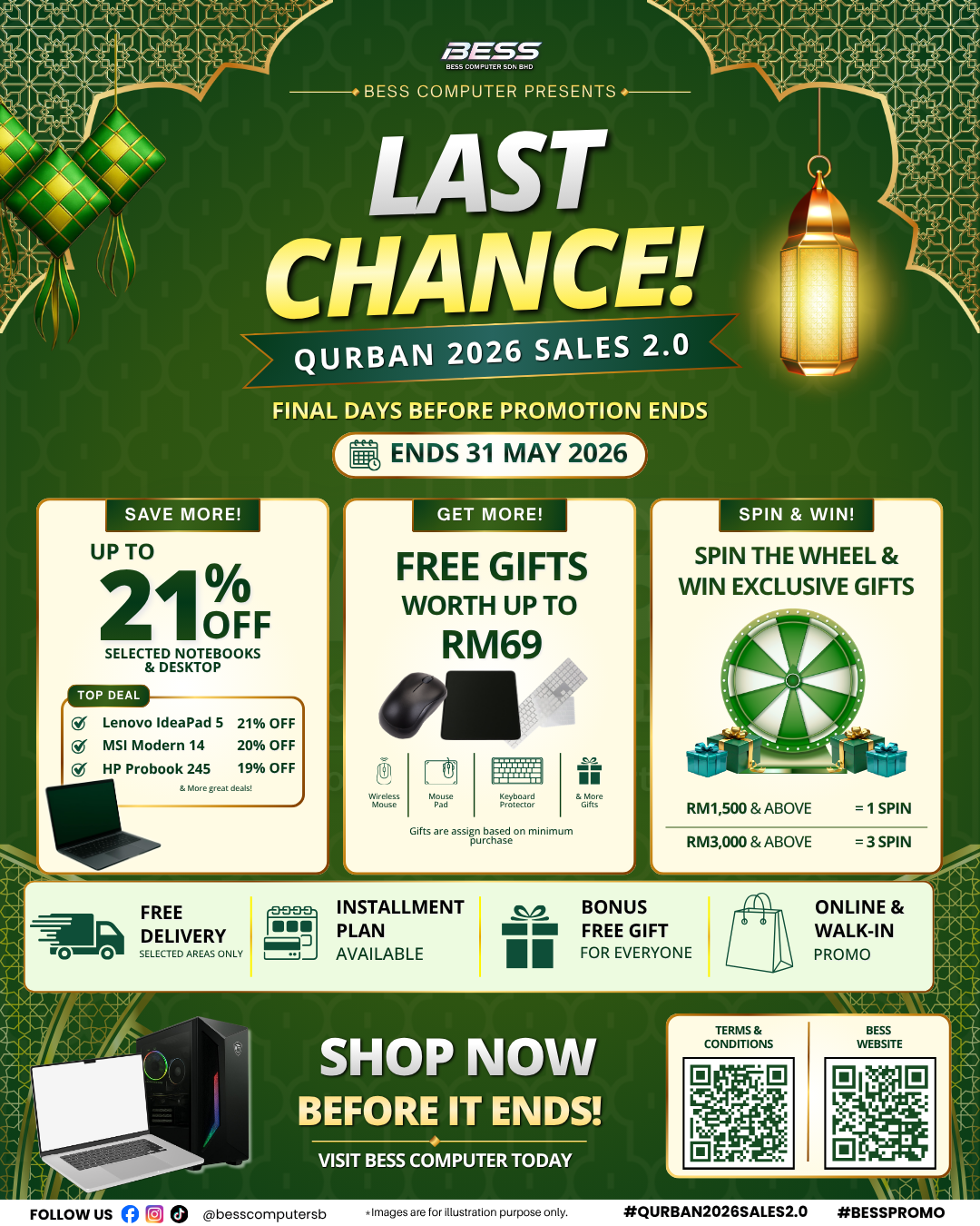 QURBAN SALES -TWO CAMPAIGN HIGHLIGHT
